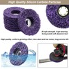 Pack of 5 CSD Disc, Grinding Disc, Purple Cleaning Disc