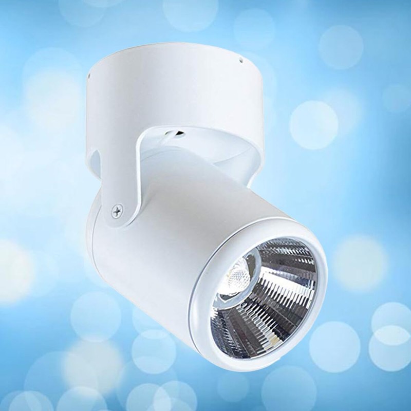 Uonlytech Indoor 85-265V 7W LED Spotlight Adjustable Ceiling Downlight Surface