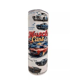 Jtumblers Muscle Cars Shop Garage Man Cave 20 OZ Skinny Insulated Spill Proof  Tumbler