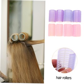 TOVINANNA Hair Curling Rollers 8pcs Salon Quality Styling Tools Hair Curlers for Women Portable and Easy to Use