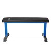 Cap Barbell Flat Weight Bench Blue Color Series