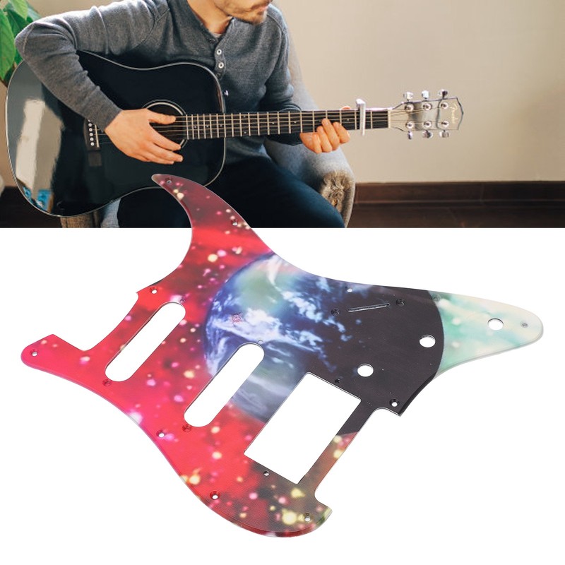 Electric Guitar Pickguard PVC Guard Scratch Board Front Plate Panel