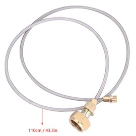 VGEBY Gas Stove Adapter, Gas Tank Head Adapter Gas Refill Converter for Camping Picnic Hiking Home Kitchen