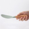 White Standing Silicone Rice Spoon Paddle, Household Rice Shovel Heat