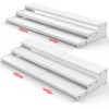 Jojocross Spice Rack Organizer for Cabinet, 3 Tier Expandable Spices