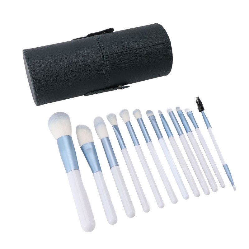12pcs Makeup Brush Set Foundation Powder Concealers Eye Shadows Blush