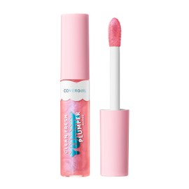 COVERGIRL Covergirl Clean Fresh Yummy Plumper Lip Gloss, 820 Pixie Dust, Plumper, Shiny, Vegan Formula, Easy to Apply, Minty Flavor, 0.33oz
