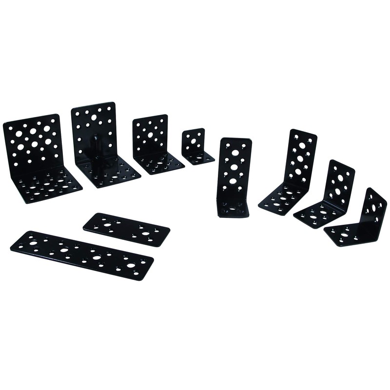 DAIDOHANT 69101 (Reinforced Hardware) Black Multi-Metal Plate Type [Iron] (W)