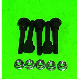 Rotary (5) SHEAR PINS & BOLTS for Honda 90102-732-010 90114-SA0-000 Snow Blower Thrower