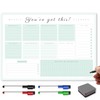The Magnet Shop A3 Magnetic Weekly Planner Dry Wipe Whiteboard