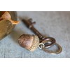 WILDLIFEGARDEN Wildlife Garden – Key Ring – Acorn – Hand