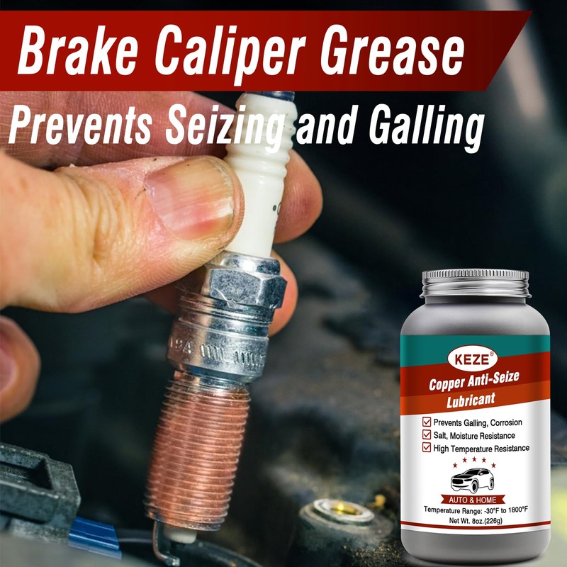 Keze Anti Seize Lubricant Copper Grease High Temp Anti-Seize Spark