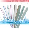 8Pieces Nail File and Buffer, Emery Boards Nail File Set