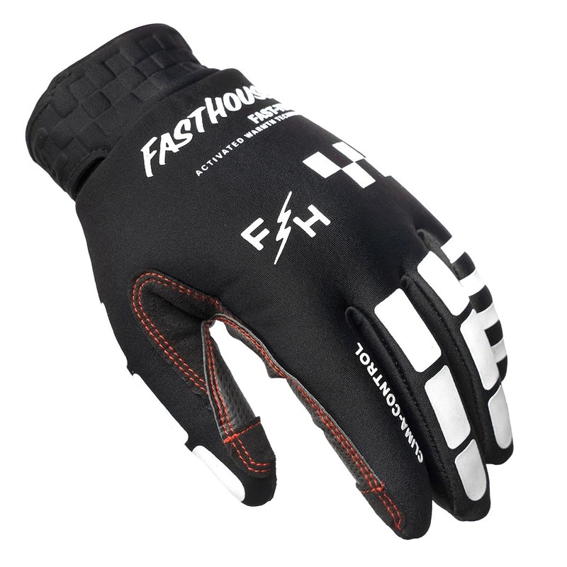 FASTHOUSE Toaster Glove (Black/White, Small)