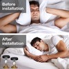 Krisler Headboard Bumper for the Wall, Adjustable Iron Bed Frame,