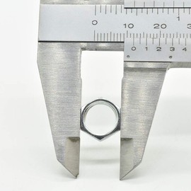 20x Hexagon Nuts M10 x 1 SW12 H.3 mm ISO Fine Thread DIN 13-5 Galvanised Key Nut Thread Nut