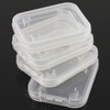 LARATH 50 Pack SD Card Holder Plastic SD MMC SDHC