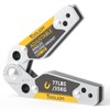 TOOLIOM Adjustable Angle 20°-200° Welding Magnets,Magnetic Pull Force 77 LBs
