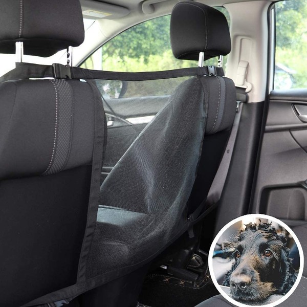 Dog Car Barrier,Car Pet Barrier Safety Net for Dog,Vehicle Pet