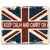 Print Crafted - Keep Calm And Carry On Vintage Metal
