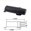 YIBO Motorcycle General Waterproof Tool Box Round Tool Barrel 90mm