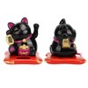 Lucky Cat Solar Powered Cute Decorative Wealth Welcoming Waving Fortune