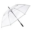G4Free 62 Inch Clear Golf Umbrella Transparent Auto Open Large