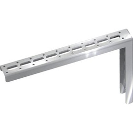 TRUSCO TKC4-UB300-S Pipe Support Safety Bracket, Stainless Steel, 300X210