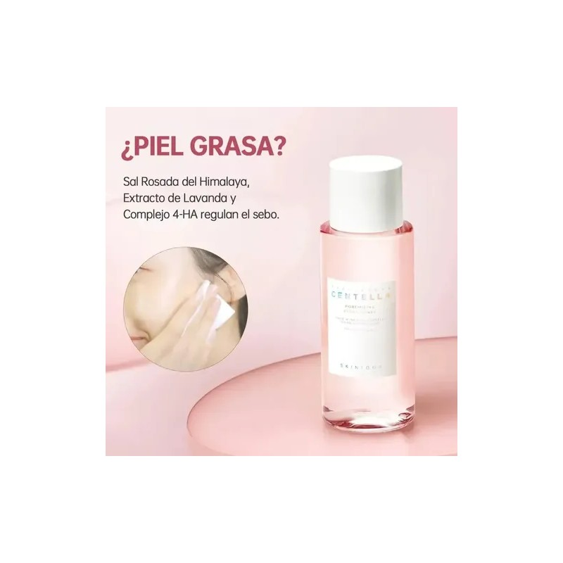 Tónico Transparente Minimizador De Poros Skin1004 De 210ml