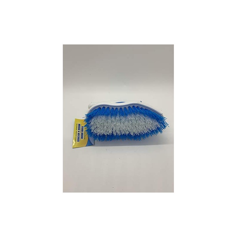 Scrub Buddies Iron Shape Multi-purpose Scrub Brush - Blue Iron