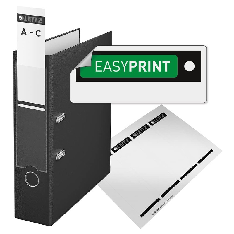 LEITZ ライツ レバーアーチファイル A4 背幅 81mm 2穴 600枚収納 ブラック 10105095