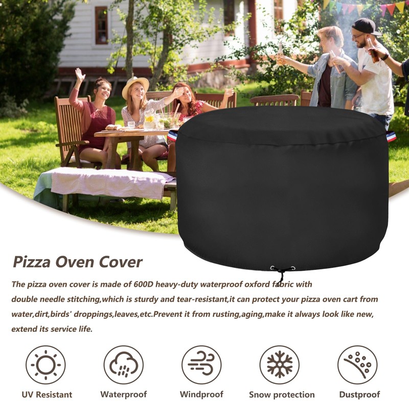 Pizza Oven Cover for Gozney Arc XL,Heavy Duty 600D Waterproof