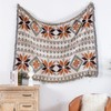 Aztec Throw Blankets Southwestern Blanket with Tassels Southwest Navajo Throw