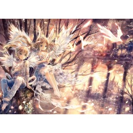 Epoch Company 500 Piece Jigsaw Puzzle Moment ~ [Light Up Puzzle] (15.0 x 20.9 inches (38 x 53 cm)