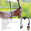 Archery Leather Finger Guard Comfortable Regulating Ergonomic Simple Use Archery