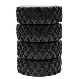 4Pcs 72*45*26mm Rubber Tire Wheel Replacement For Tamiya XV-01 XV01 TA06 TT-01 TT-02 PTG-2 1/10 Remote Control Car Upgrades Parts Accessories