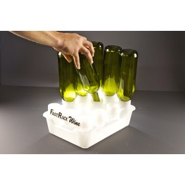 FastFerment FastRack Bottle Drying Rack - Bottle Drying Tree alternative; Dry & Store your Wine or Bomber/Belgian Bottles; Perfect addition to your Wine Fermentation Kit -