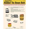 QUICK FIST Rubber Tie Down Belts - Kit