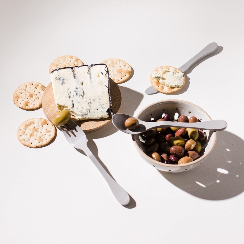 Knork Eco Spoon Plant Based Cutlery Bamboo Reusable Flatware Set,