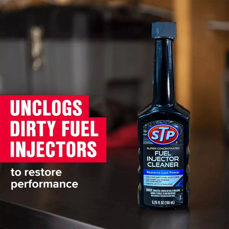 STP Super Concentrated Fuel Injector Cleaner