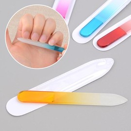Mini nail buffer, file, colored glass, cuticle remover, nail clippers, nail care, file, nail trimming / 미니 손톱버퍼 야스리 컬러 유리 큐티클제거 손톱깍이 네일케어 야슬이 손톱손질