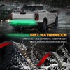 XRIDONSEN 48 inch Truck Green Tailgate Emergency Lights Strip Rear