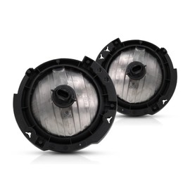 For 2007-2017 Jeep Wrangler Headlight Driver and Passenger Side DOT Certified Bulbs Included CH2502175 CH2503175-Replaces 55078149AC, 55078148AC ;