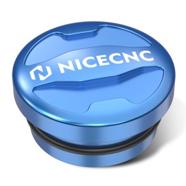 NICECNC Frame Cap Frame Cover Aluminum Compatible with Yamaha Raptor 700 700R YFM700 YFM700R 2006-2024 Blue