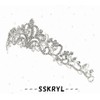 SSKRYL Tiara, Wedding Headdress, Headband, Hair Ornament, Wedding, Bridal, Bridal