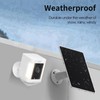 Ring Camera Solar Panel Charger, Compatible with Ri ng Stick