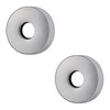 BathAce Shower Arm Flange, Stainless Steel Replacement Wall Split Flange/Escutcheon