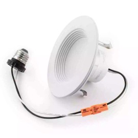 Simply Conserve 4 in. Wattage and CCT Selectable LED Recessed Downlight Retrofit