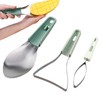 Mango Cutter and Peeler,3X Portable Fruit Cutter Pit Remover |