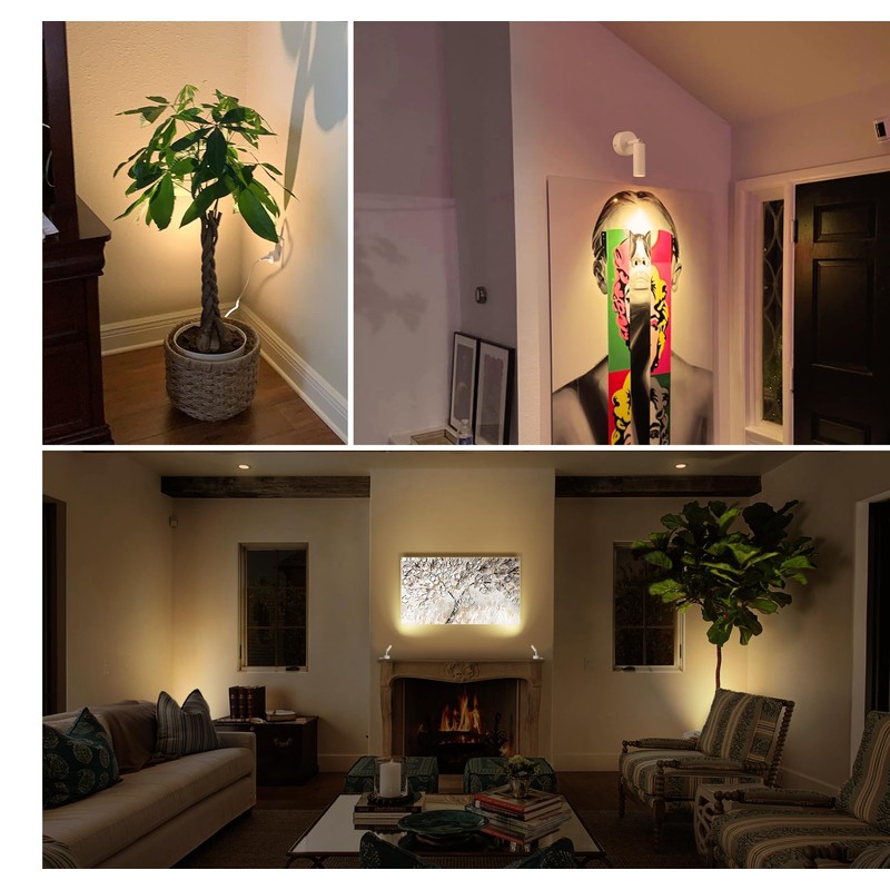URTOM LED Spot Lights Indoor Uplighting Spotlight with Memory Function